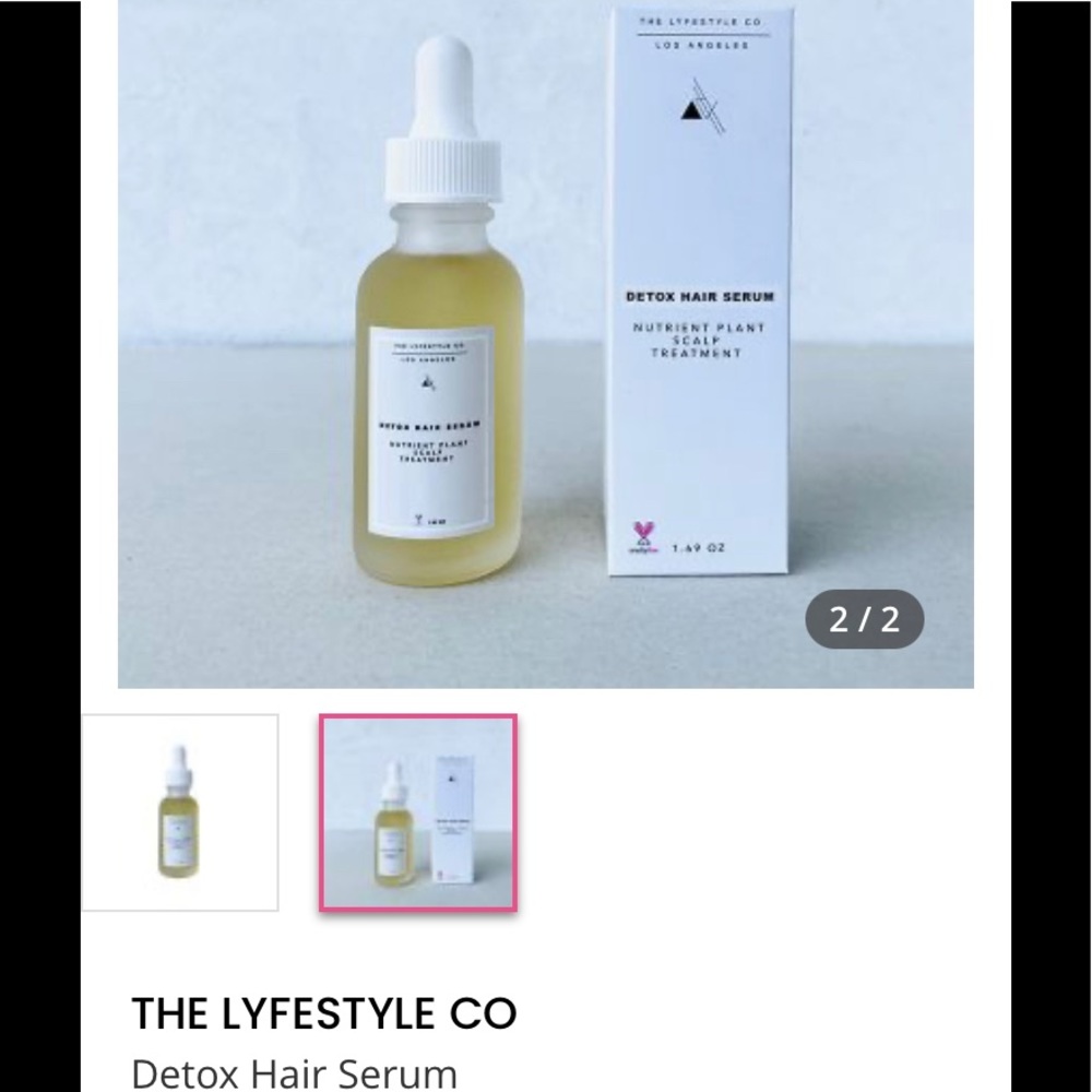 The Lyfestyle Co. Detox Hair Serum Nutrient Scalp‎